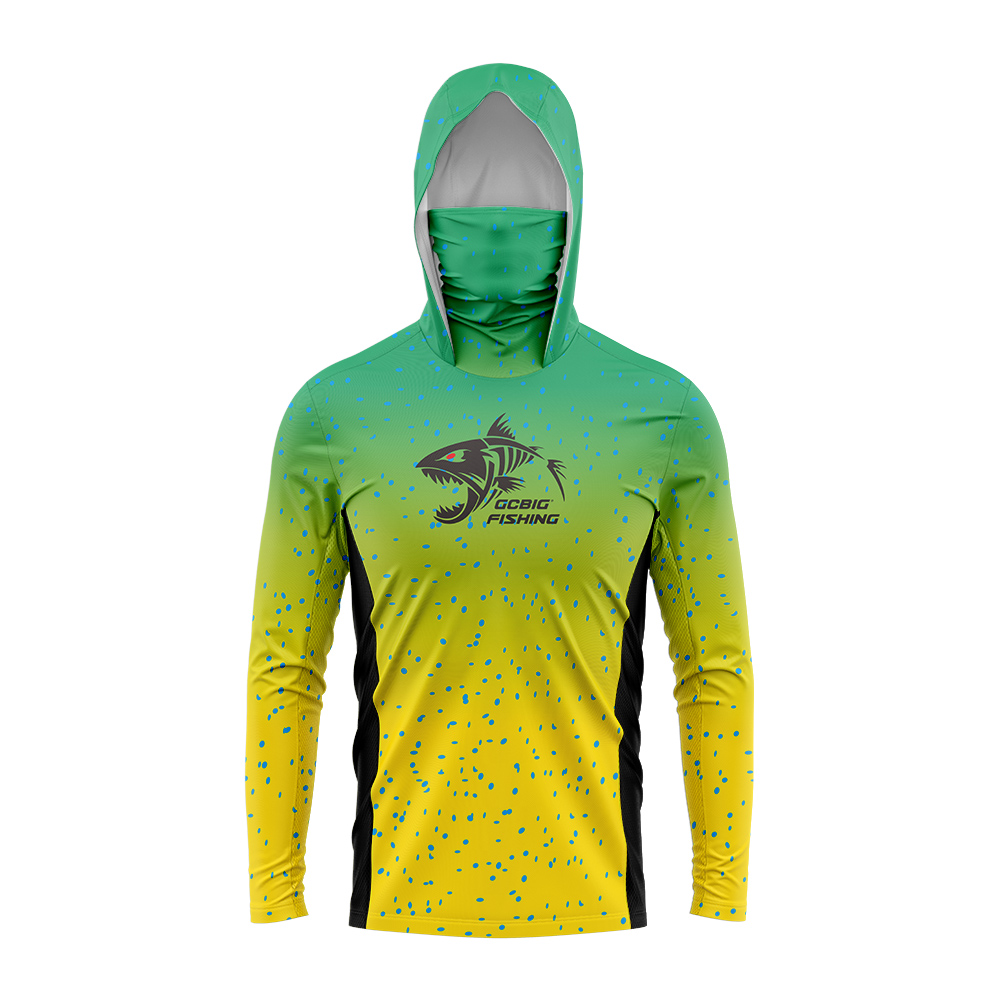 UPF50+ Hooded Fishing Shirt Bu - Embellish Knit recension och pris