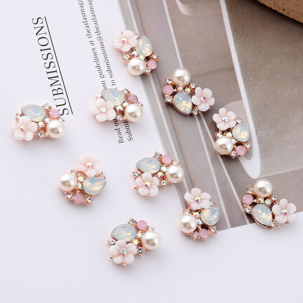 10PCS Plating Apparel Flatback - Sew On Rhinestone recension och pris
