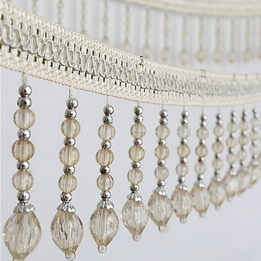 6yards Briaded Hanging Beads T - Fringe Ribbon Sewing recension och pris