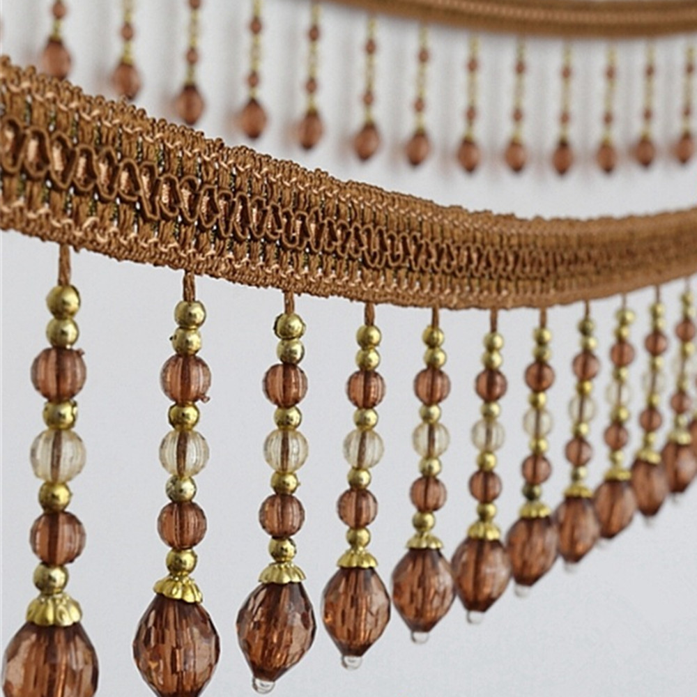 6yards Briaded Hanging Beads T - Fringe Ribbon Sewing recension och pris