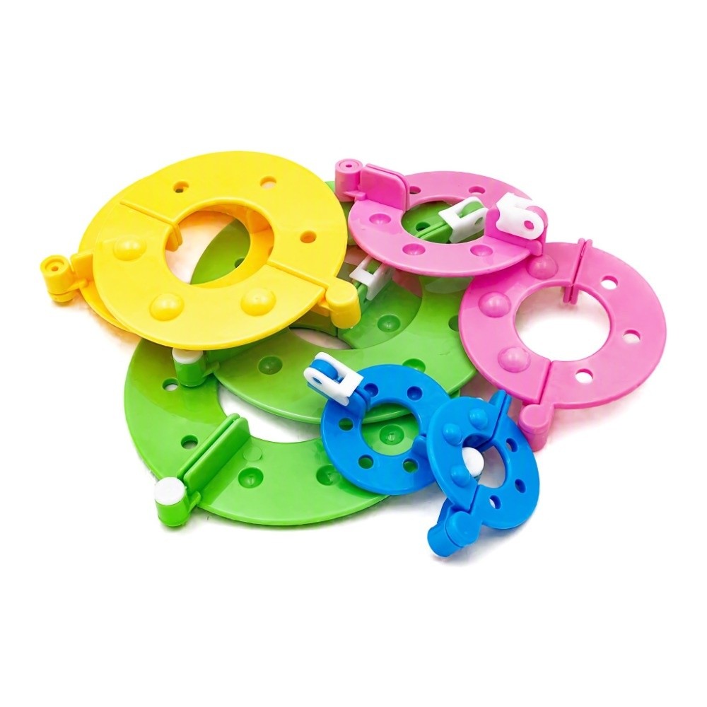 4 Sizes Pompom Maker Kits Colo - Pom Pom Maker Tool recension och pris