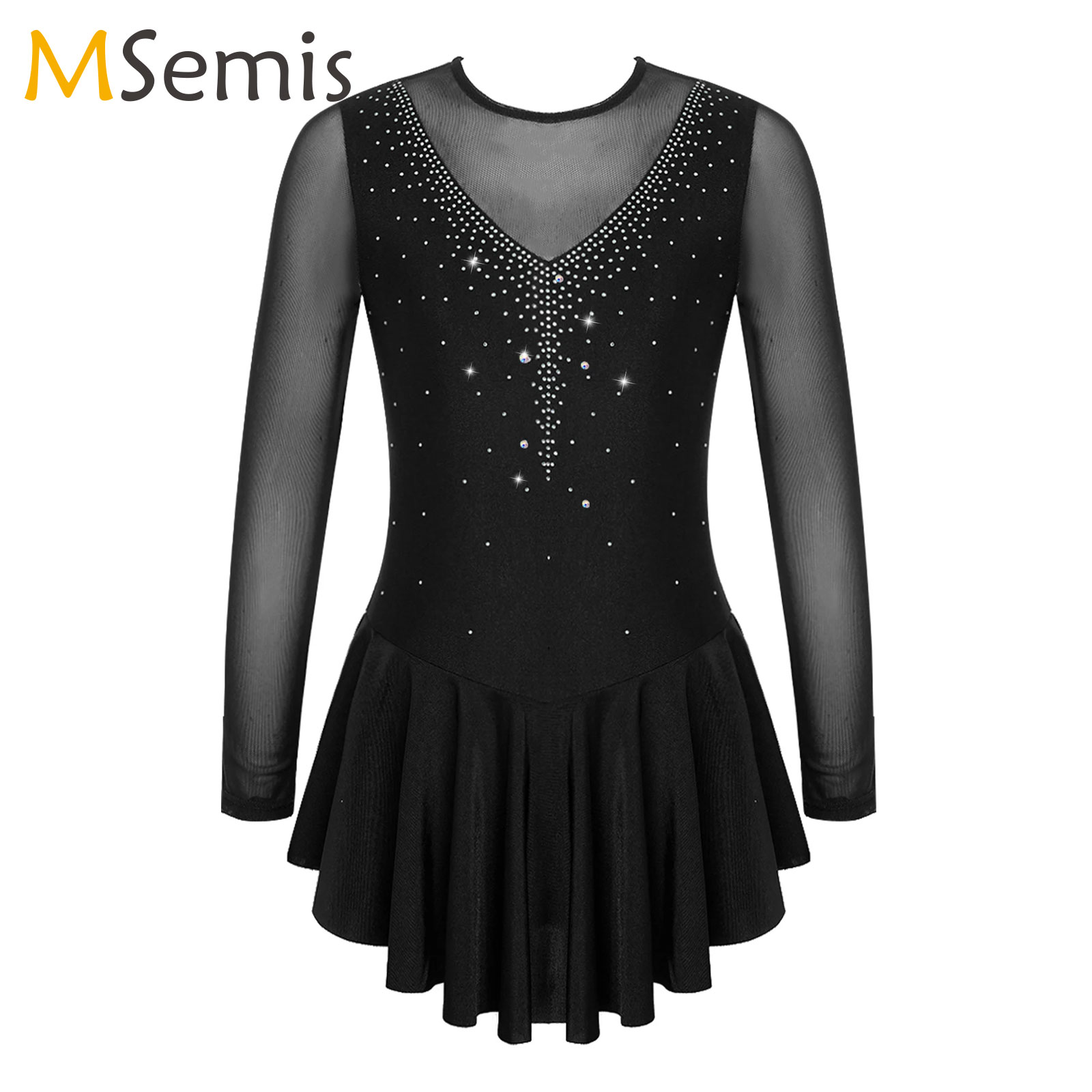 Kids Ballet Tutu Dress Rhinest - Rhinestone Banding Trim recension och pris