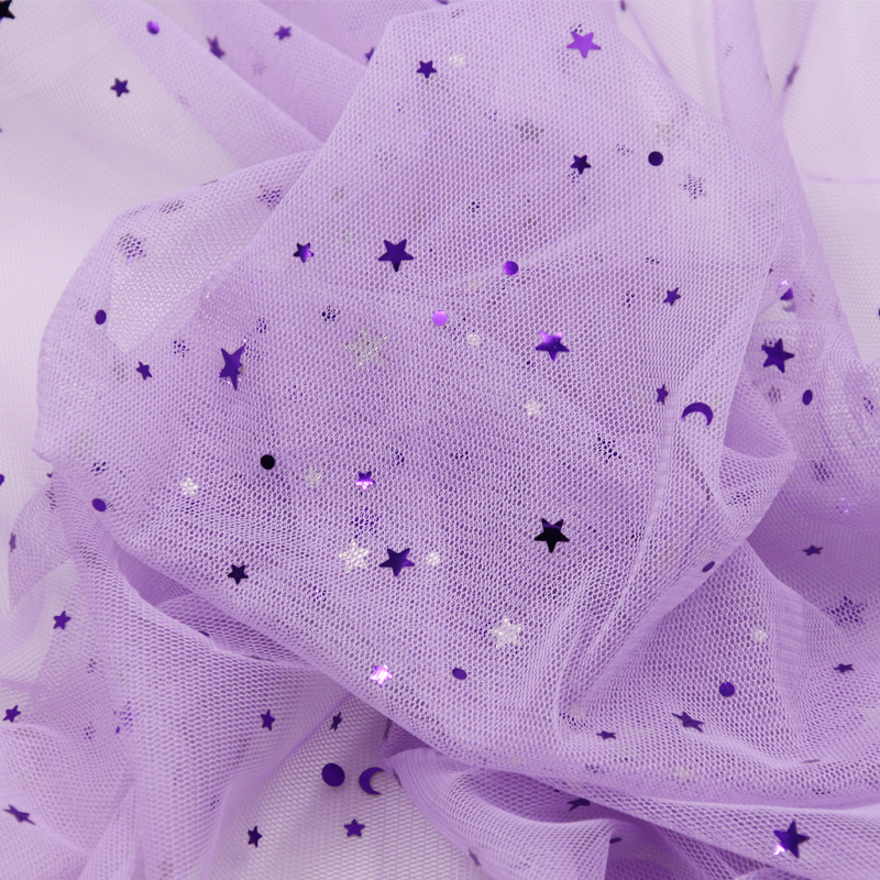 100x150cm Princess Tulle Fabri - Crystal Mesh Fabric recension och pris