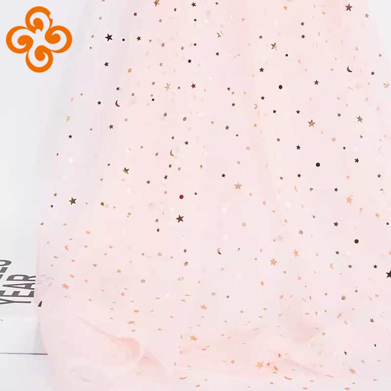 100x150cm Princess Tulle Fabri - Crystal Mesh Fabric recension och pris