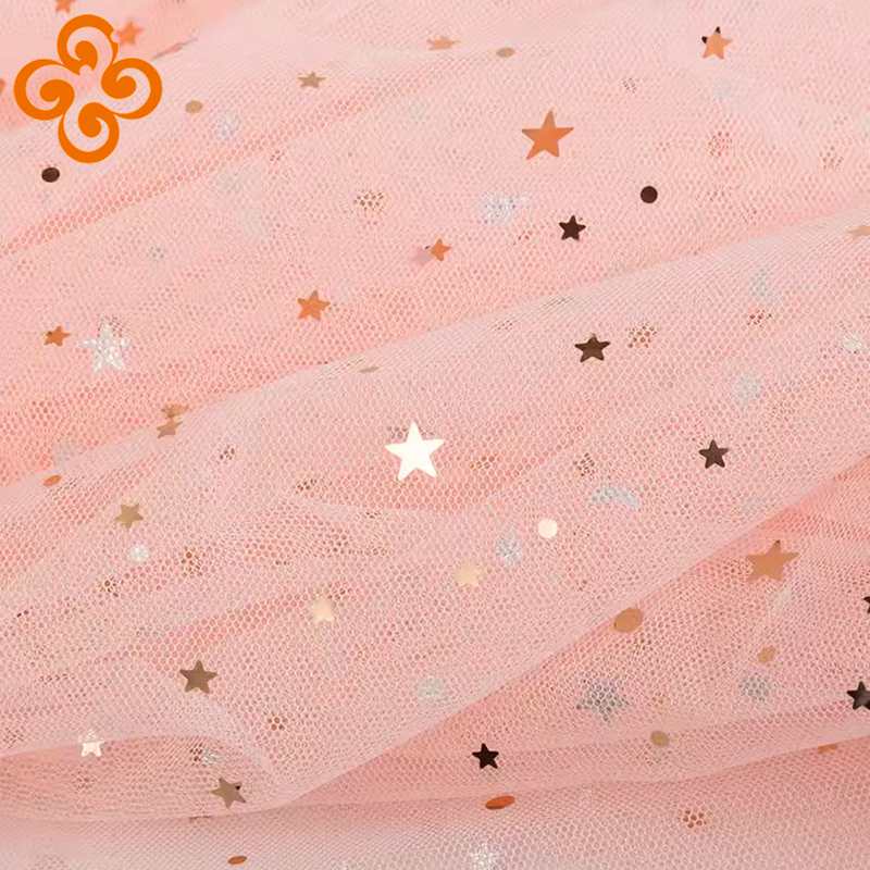 100x150cm Princess Tulle Fabri - Crystal Mesh Fabric recension och pris