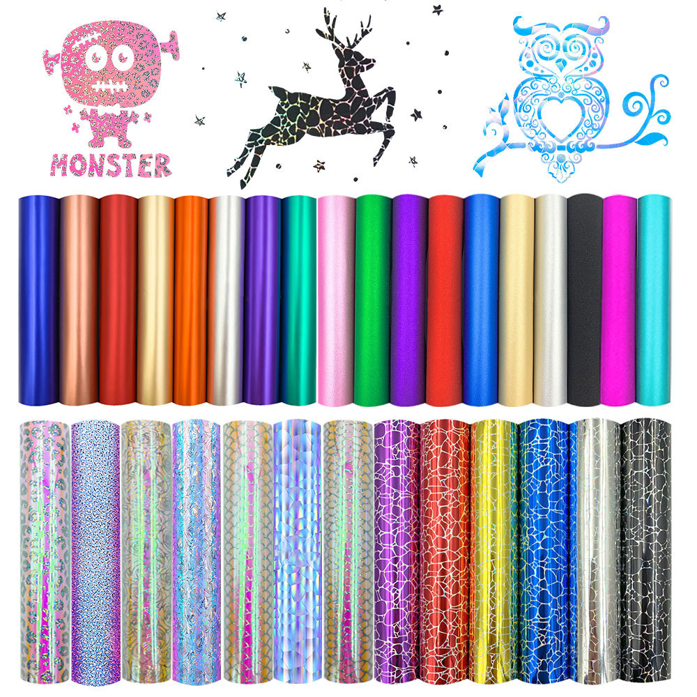 Holographic Glitter Adhesive C - Glitter Vinyl Roll recension och pris