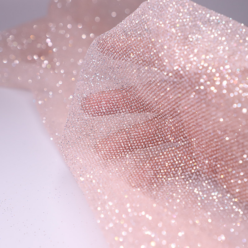 100/300/500cm X150cm Shiny Gli - Crystal Mesh Fabric recension och pris
