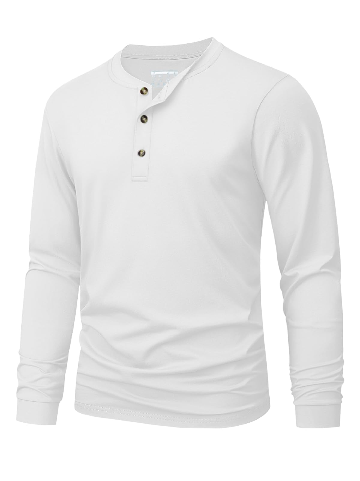 Men's Henley T-Shirt Simple So - Embellish Knit recension och pris