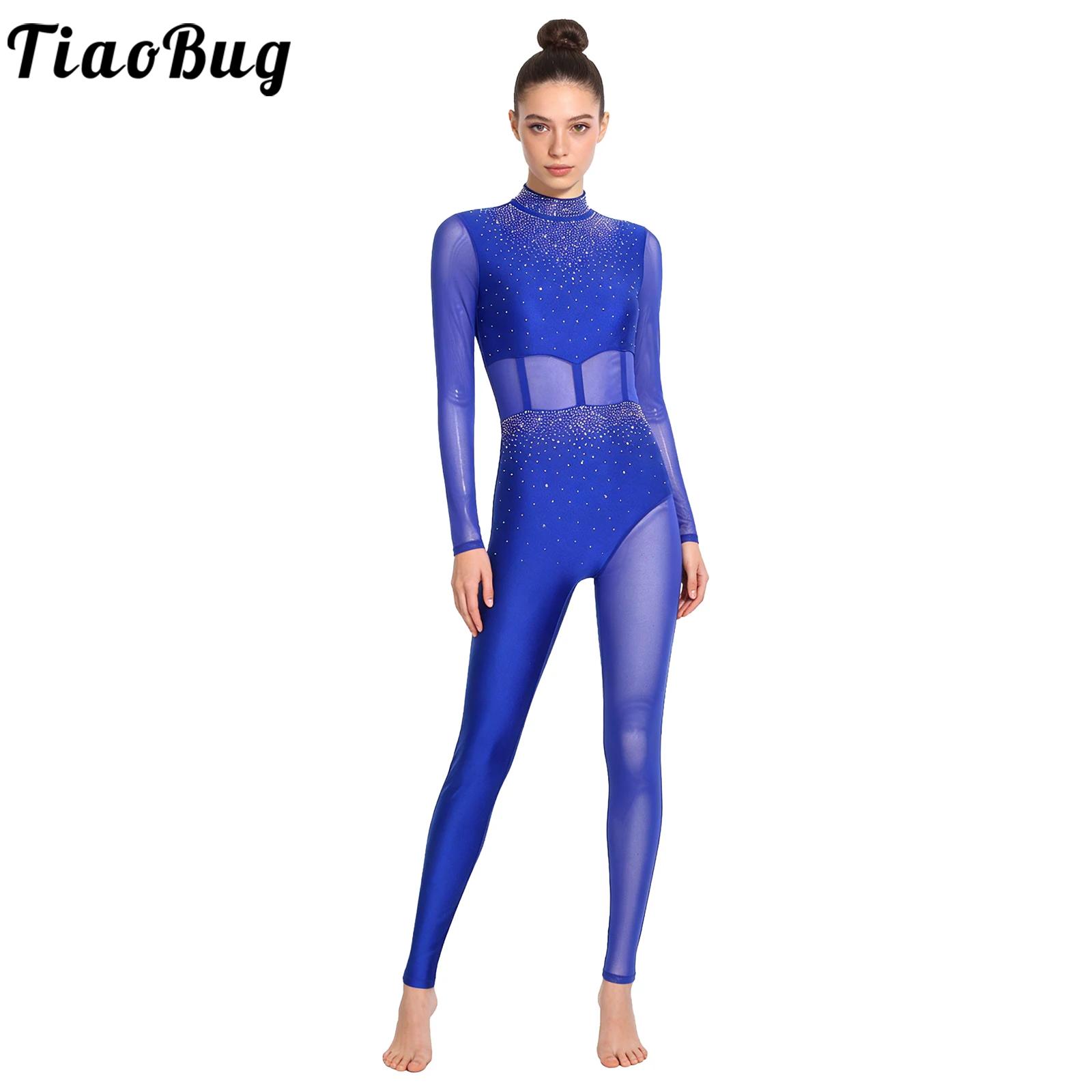 Women Rhythmic Gymnastics Leot - Rhinestone Banding Trim recension och pris